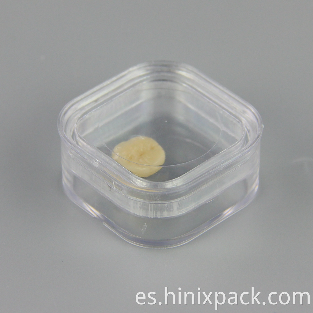 Transparent Plastic Dental Tooth Box with Membrane